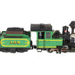LGB 2017 G Gauge Green 0-4-0 Steam Locomotive with Motorized Tender #6 VG/Box