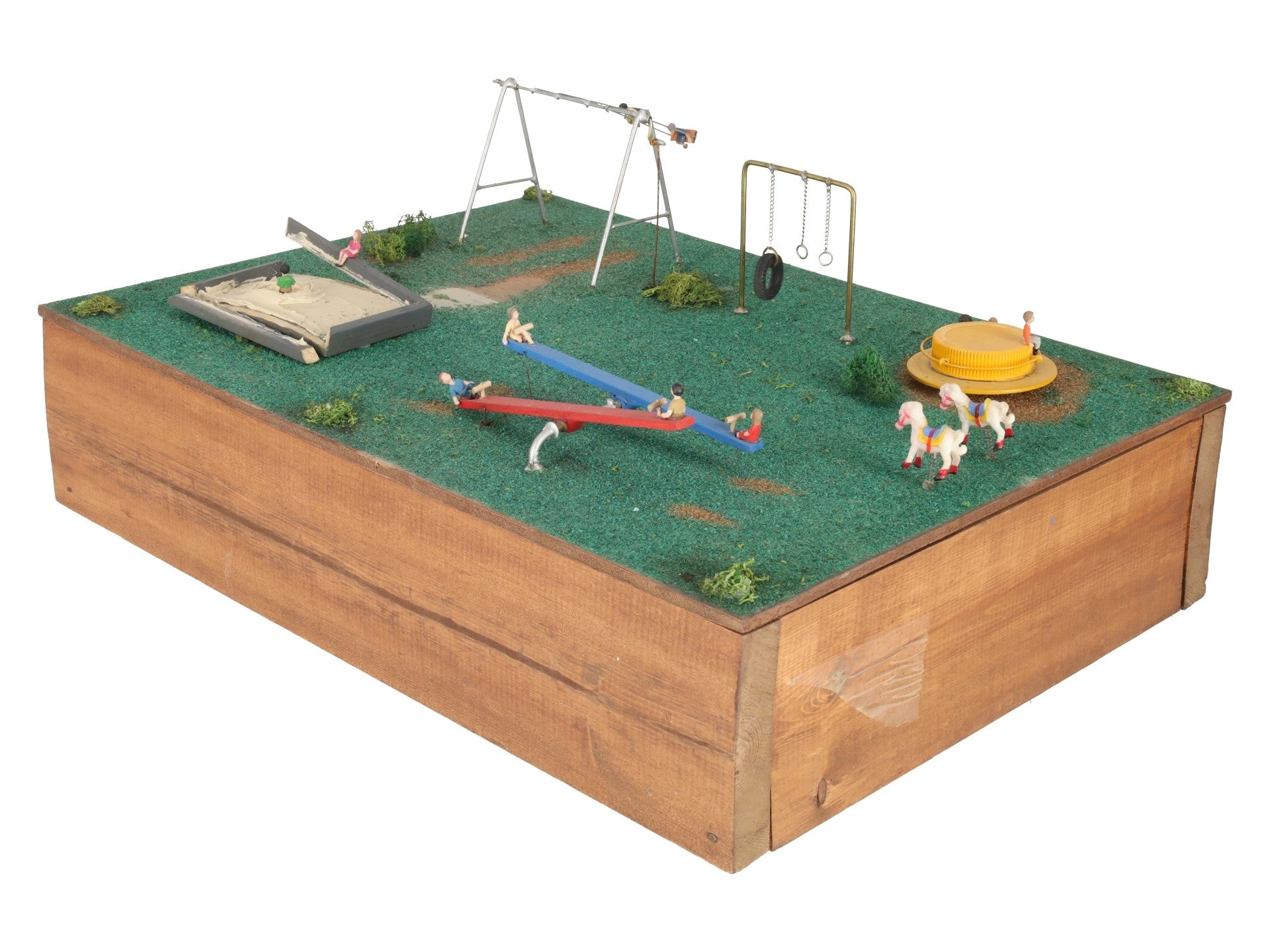 HO Scale Custom Motorized Playground Layout Section VG