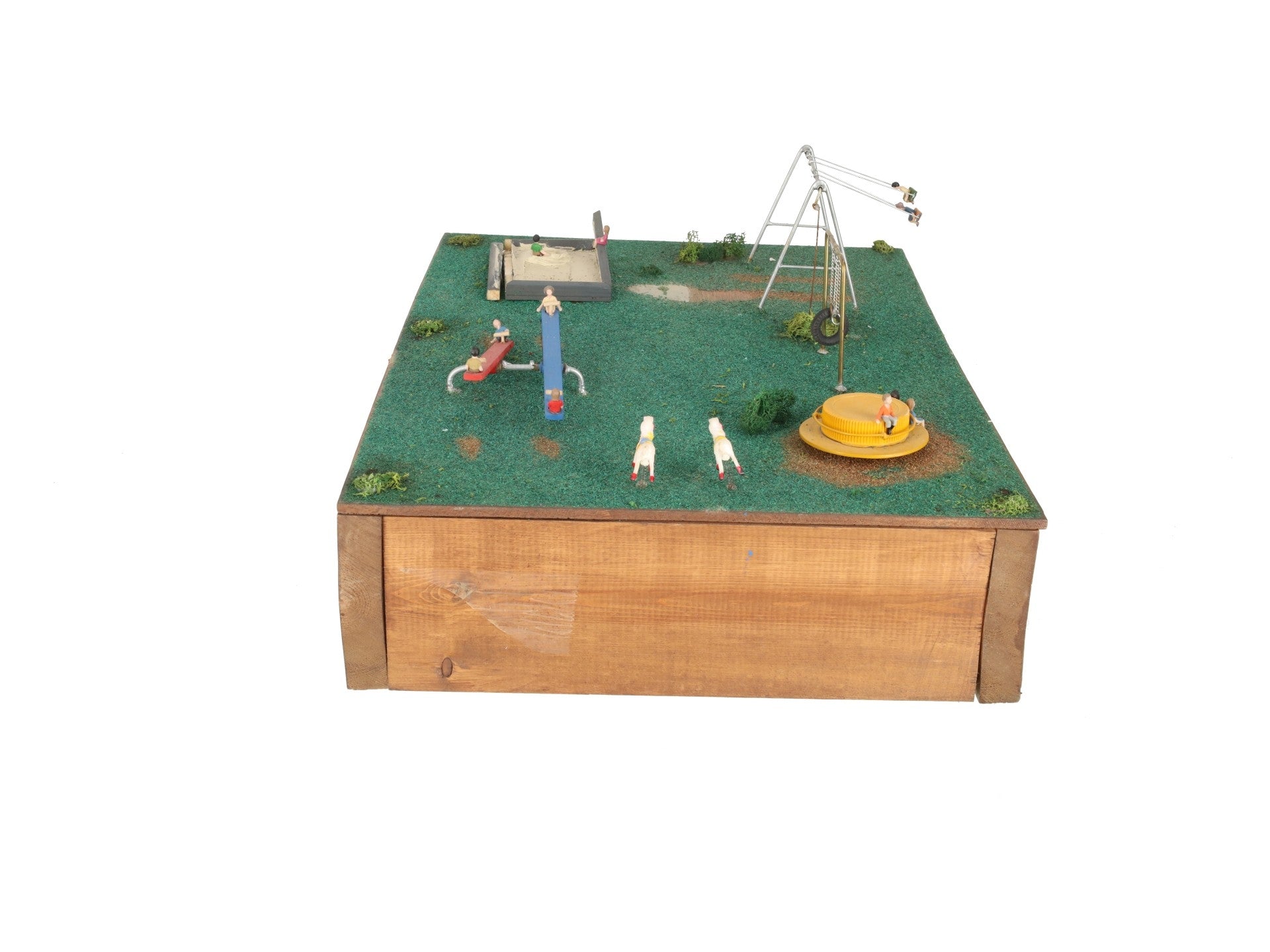 HO Scale Custom Motorized Playground Layout Section VG