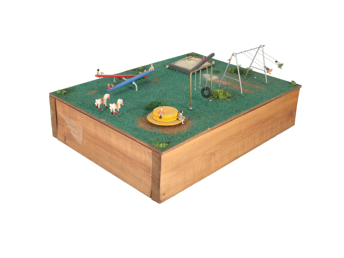 HO Scale Custom Motorized Playground Layout Section VG