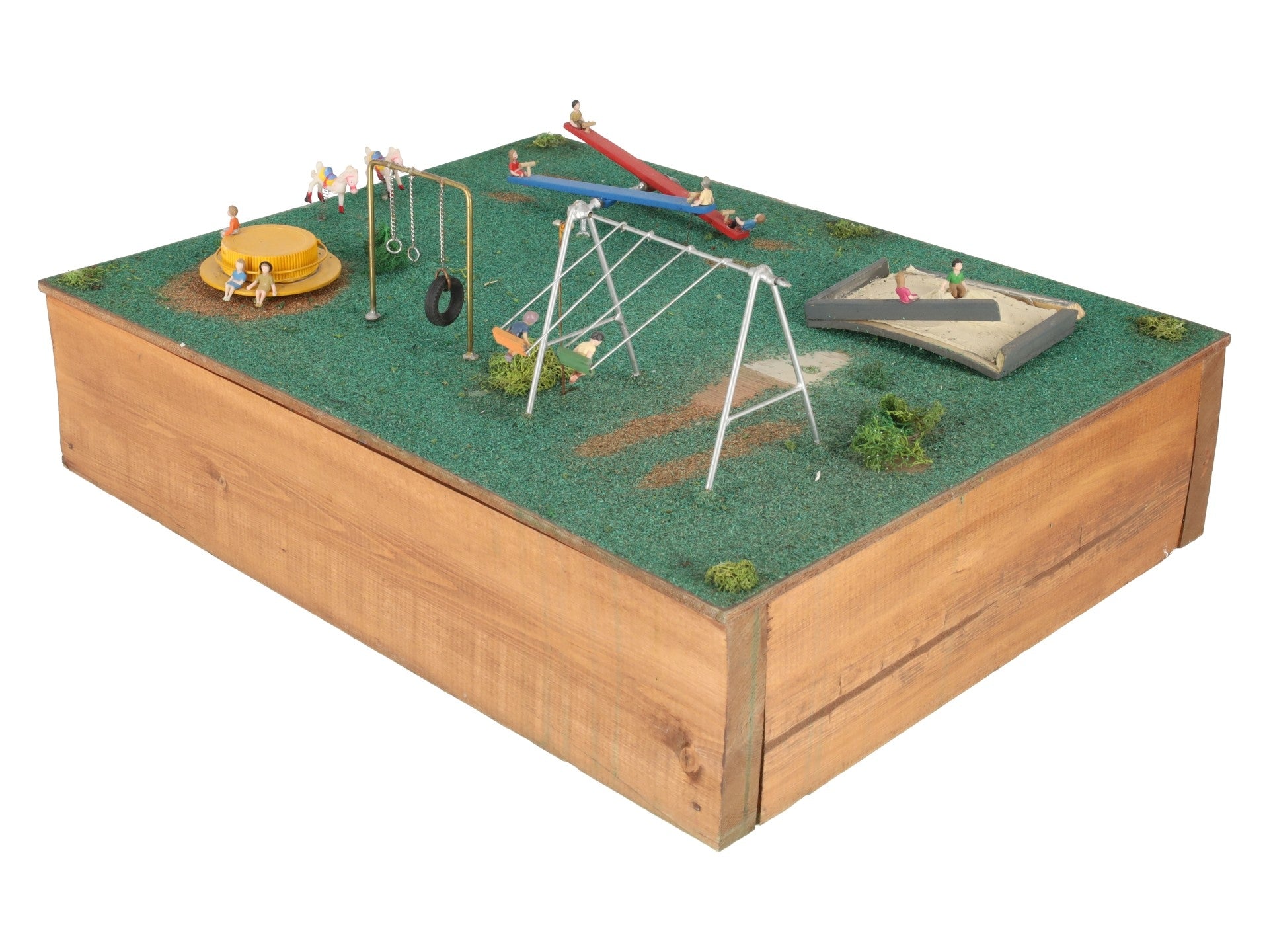 HO Scale Custom Motorized Playground Layout Section VG