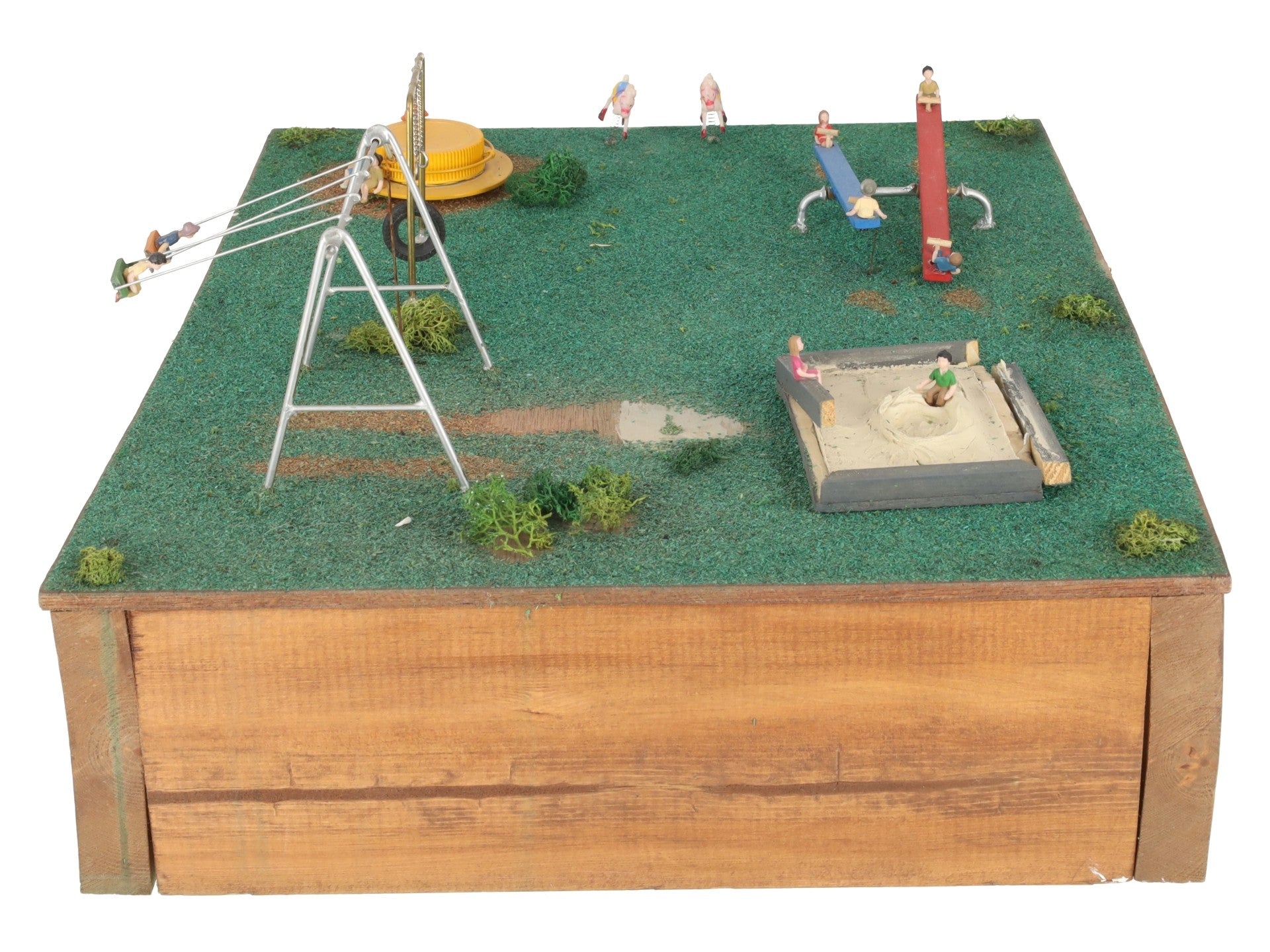 HO Scale Custom Motorized Playground Layout Section VG