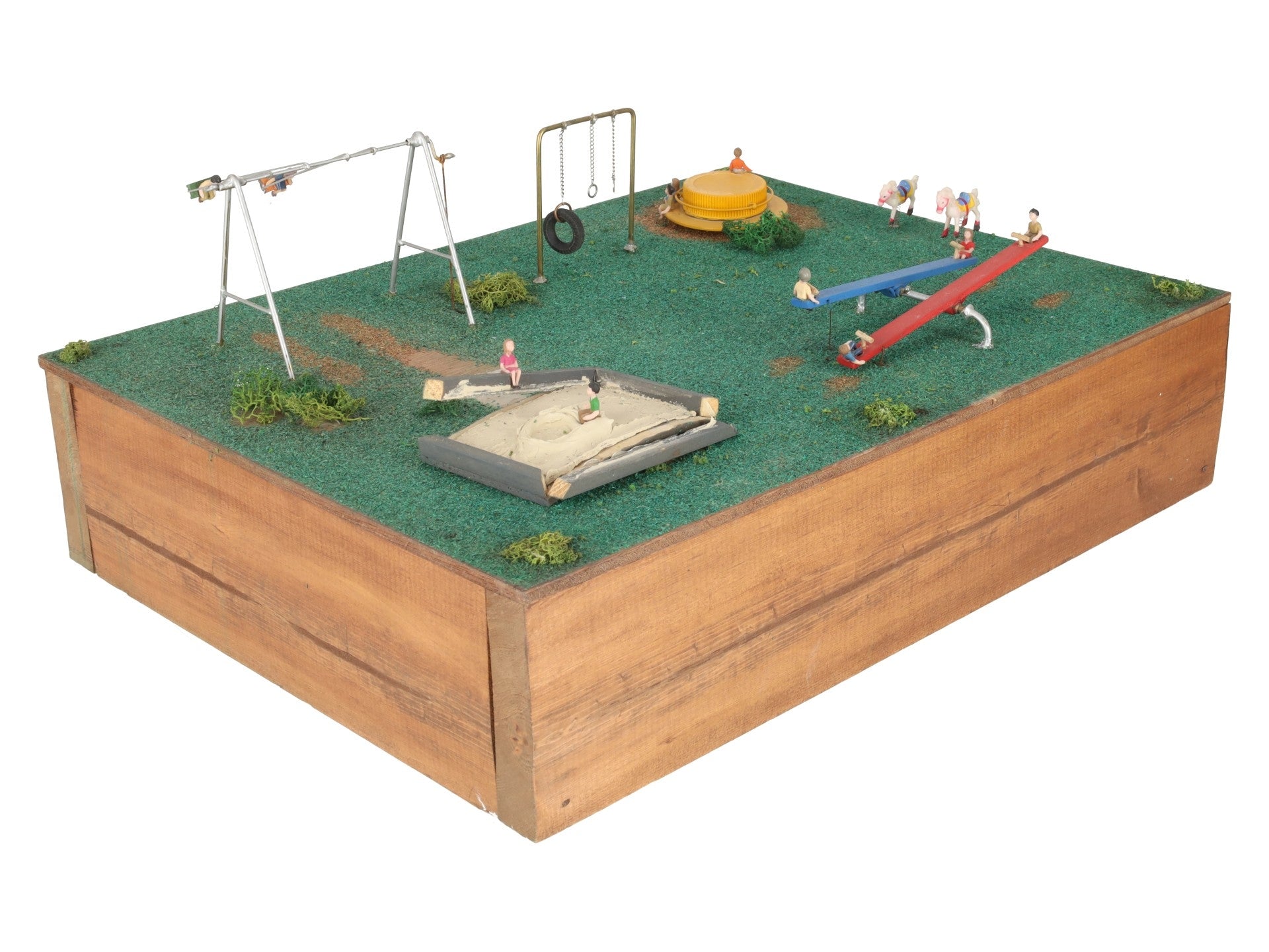 HO Scale Custom Motorized Playground Layout Section VG