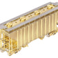 Overland OMI-3053 HO Scale BRASS ATSF 2-Bay Hopper Car EX/Box