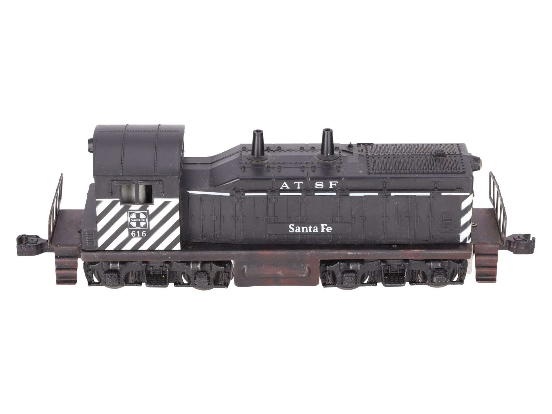 Lionel 616 Vintage O AT&SF NW-2 Powered Diesel Locomotive VG