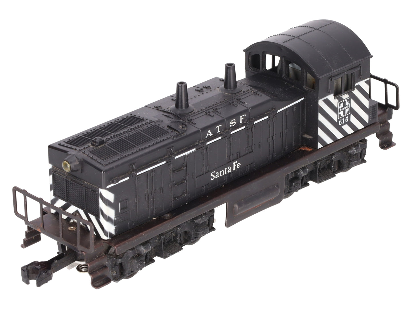 Lionel 616 Vintage O AT&SF NW-2 Powered Diesel Locomotive VG