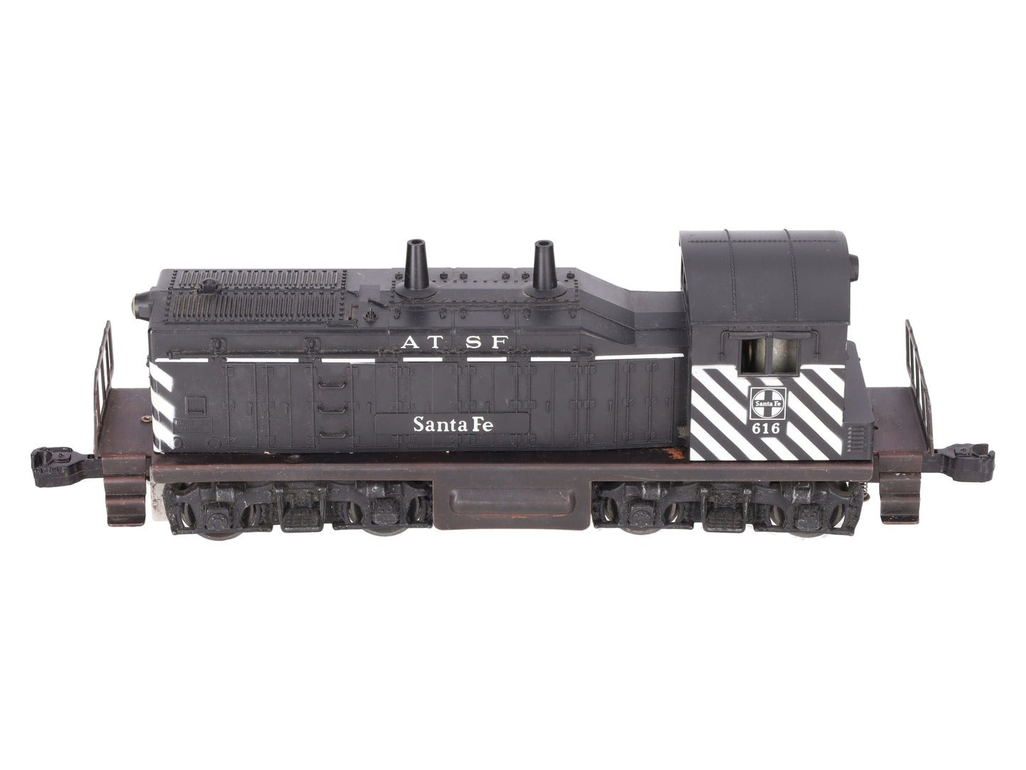 Lionel 616 Vintage O AT&SF NW-2 Powered Diesel Locomotive VG