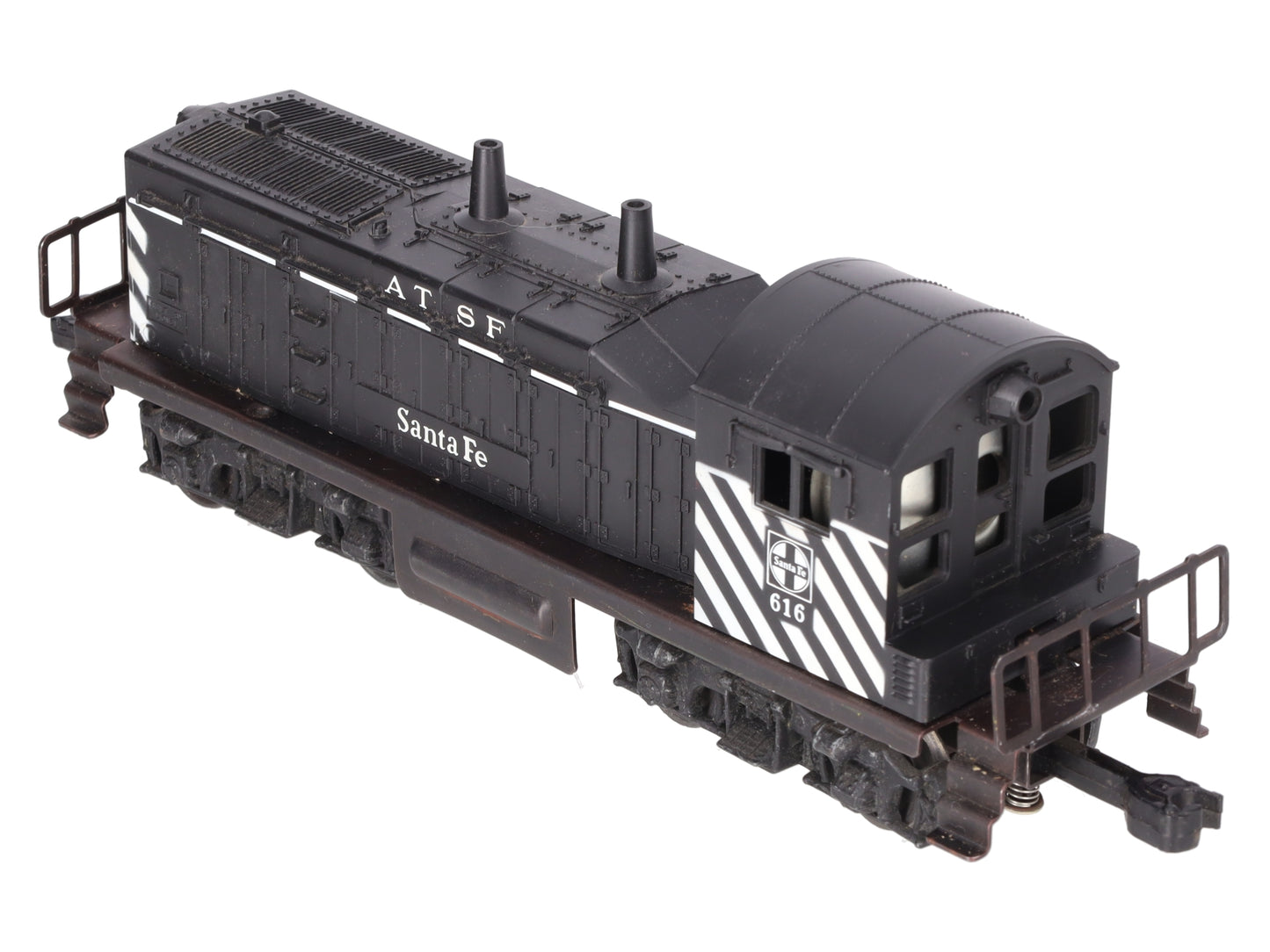 Lionel 616 Vintage O AT&SF NW-2 Powered Diesel Locomotive VG