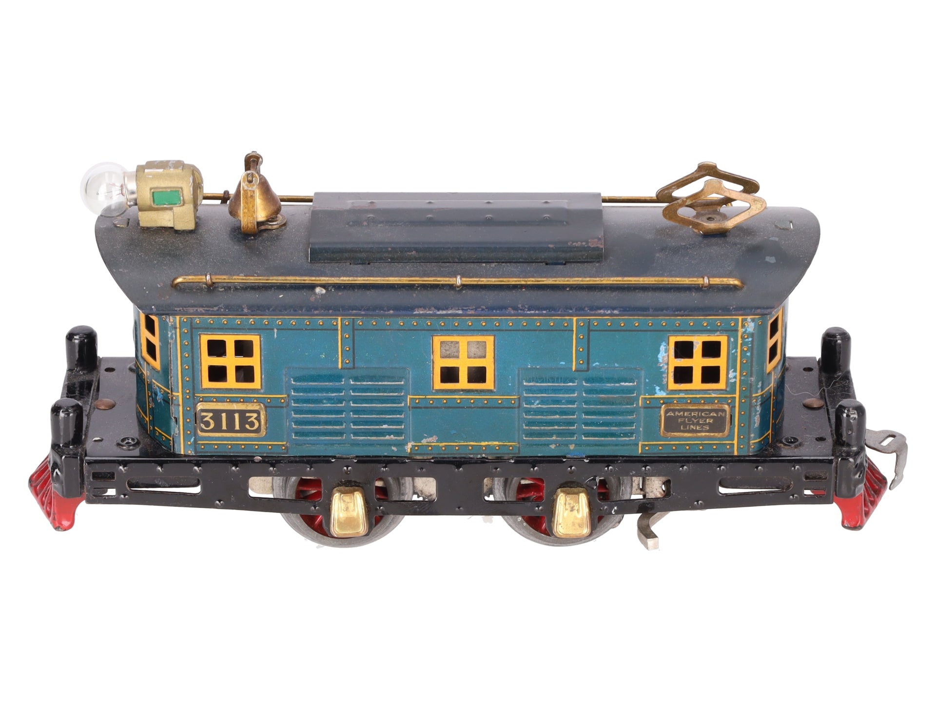 American Flyer 3113 Vintage O 0-4-0 Electric Locomotive VG
