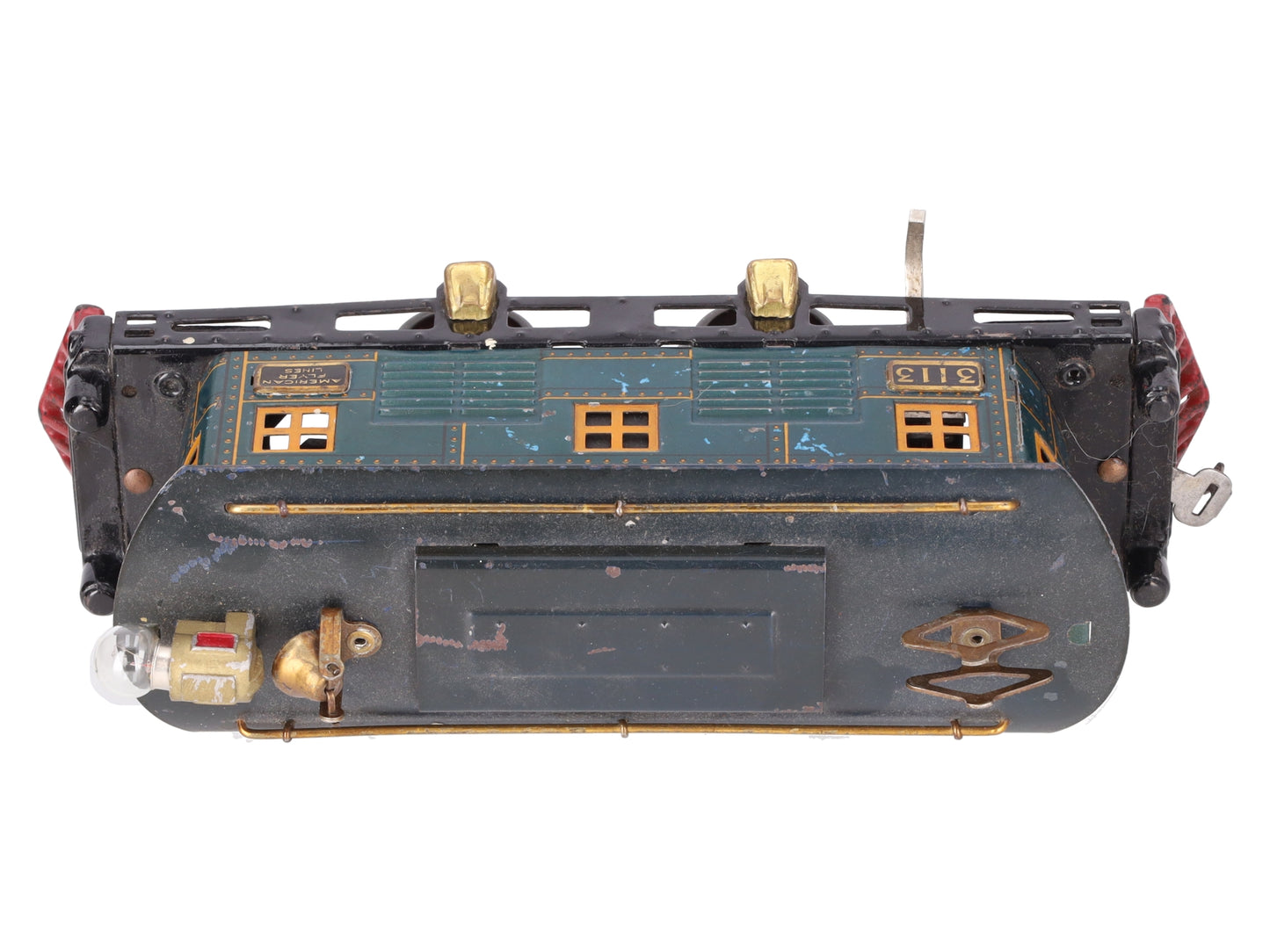 American Flyer 3113 Vintage O 0-4-0 Electric Locomotive VG