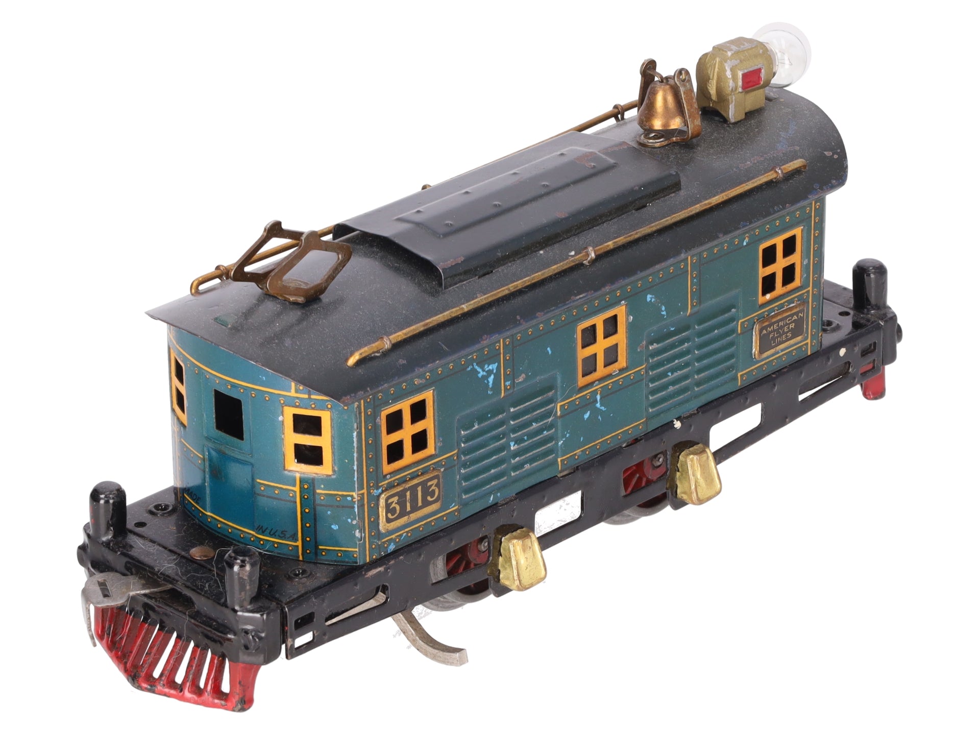 American Flyer 3113 Vintage O 0-4-0 Electric Locomotive VG