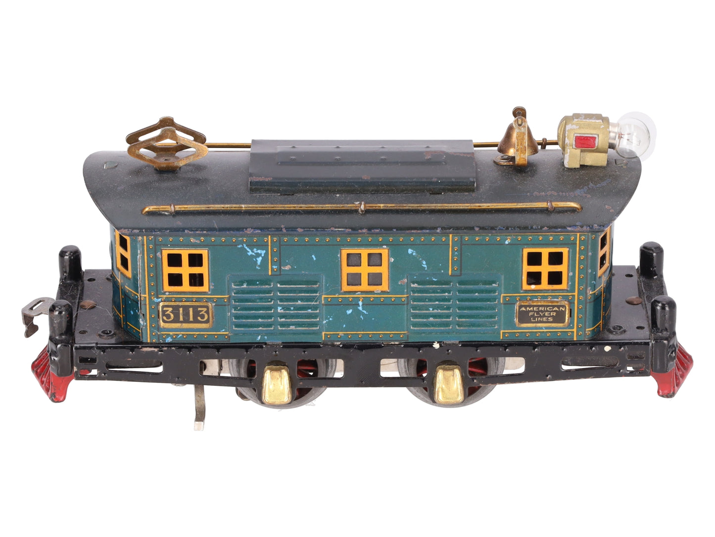 American Flyer 3113 Vintage O 0-4-0 Electric Locomotive VG
