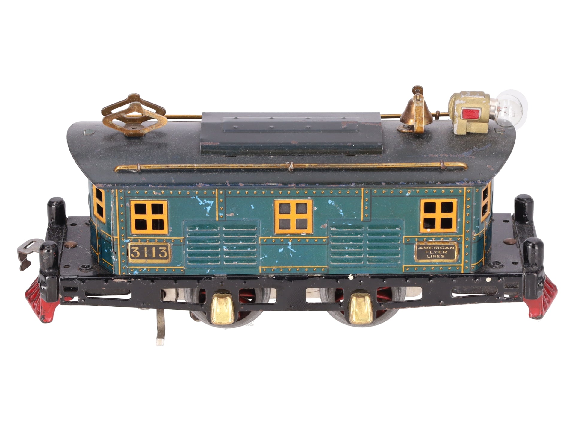 American Flyer 3113 Vintage O 0-4-0 Electric Locomotive VG