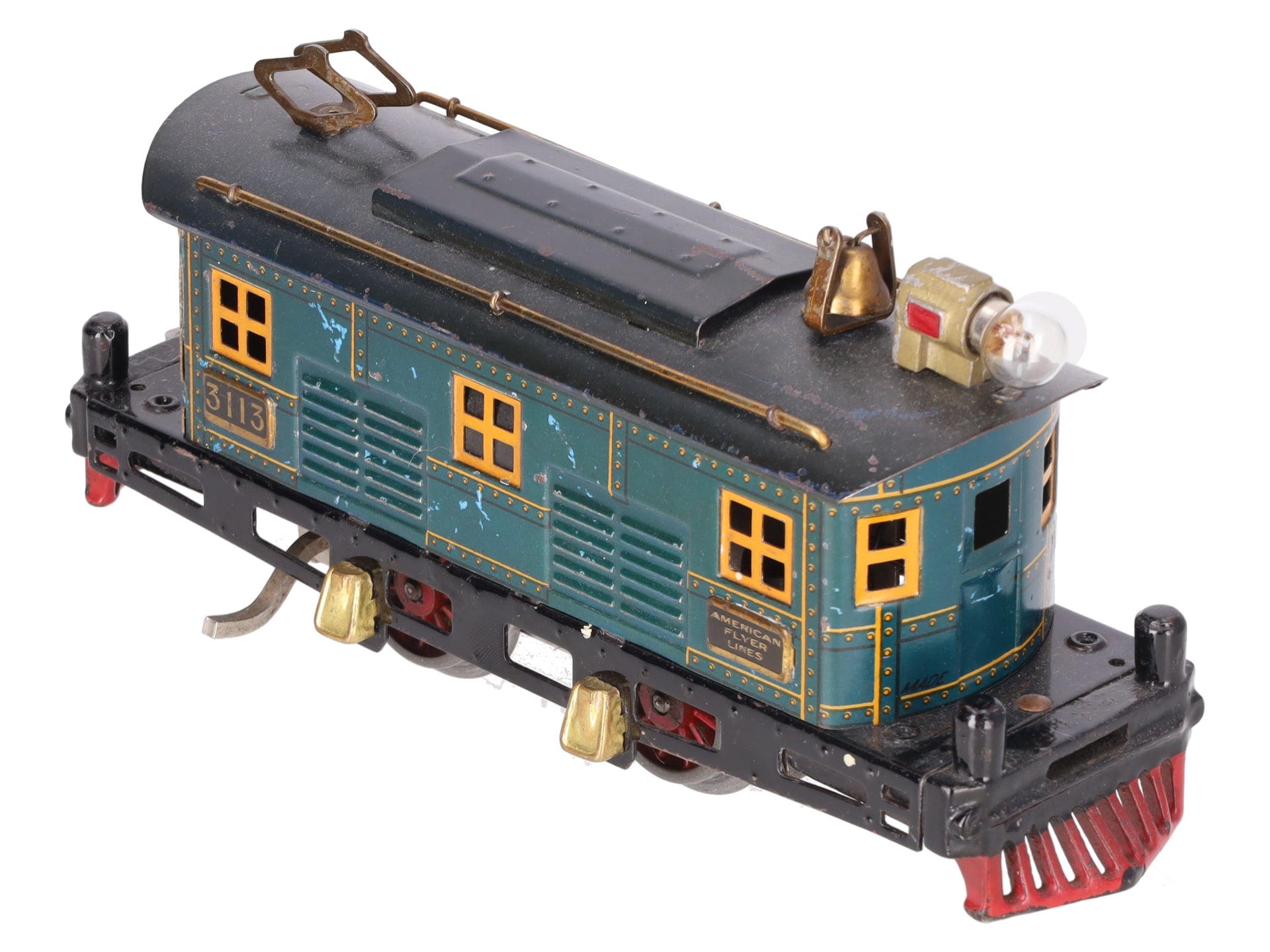 American Flyer 3113 Vintage O 0-4-0 Electric Locomotive VG