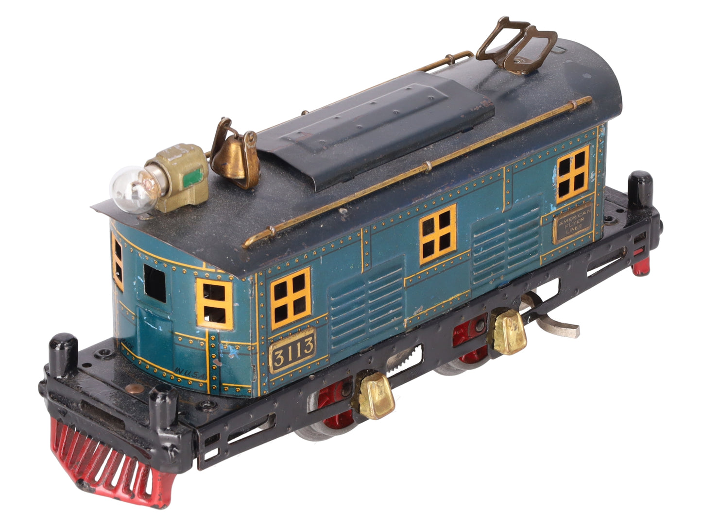 American Flyer 3113 Vintage O 0-4-0 Electric Locomotive VG