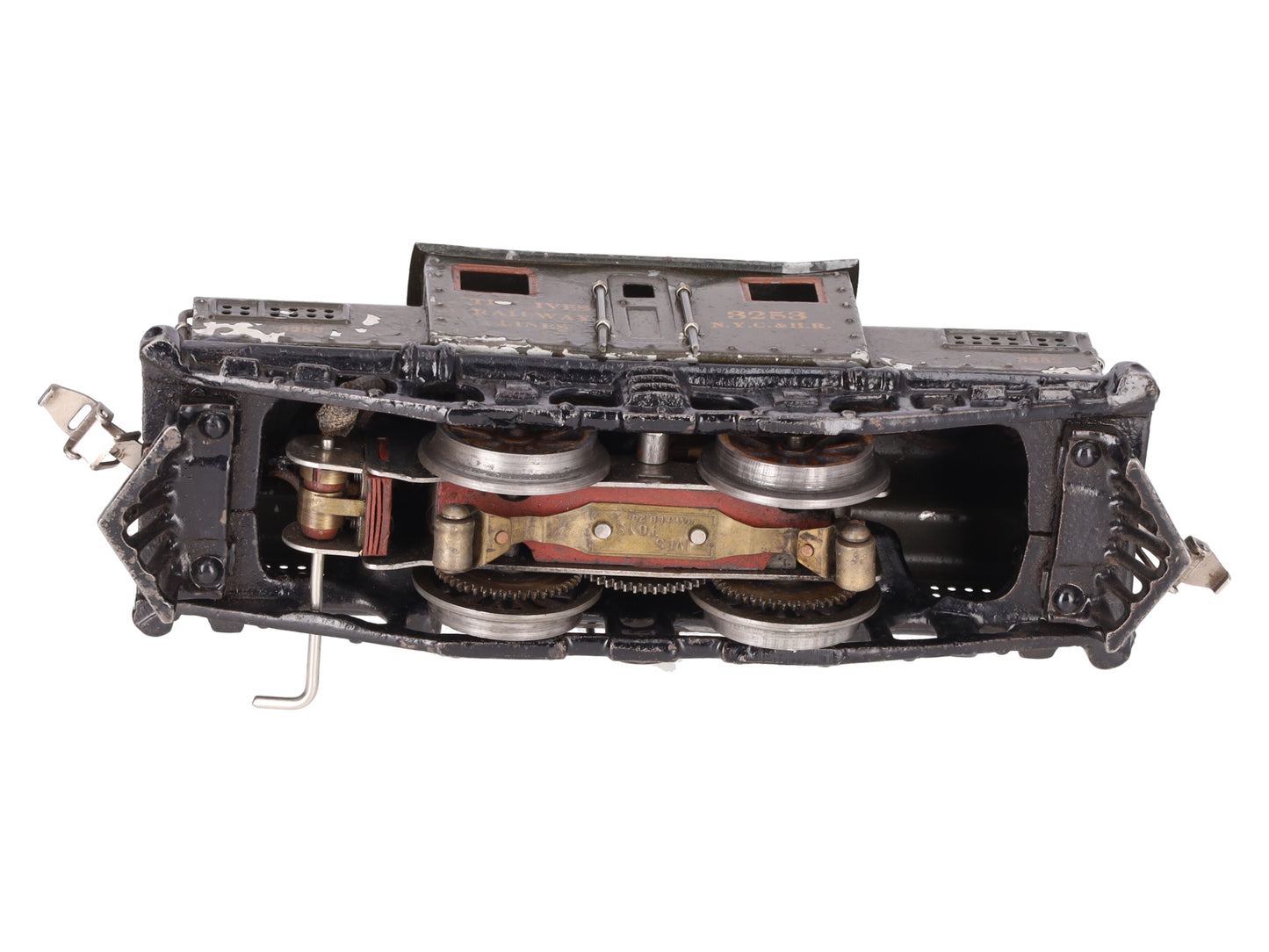 Ives 3253 Vintage O 0-4-0 Tinplate Prewar Electric Locomotive VG
