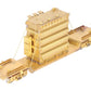 Overland 1347 HO Brass Center Flat Car w/Transformer Load EX/Box