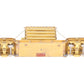 Overland 1347 HO Brass Center Flat Car w/Transformer Load EX/Box