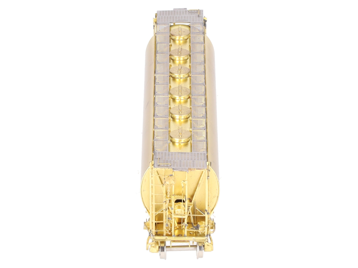 Overland OMI-3039 HO BRASS NYC 'ACF' Cylindrical Covered Hopper -Unpainted EX/Box