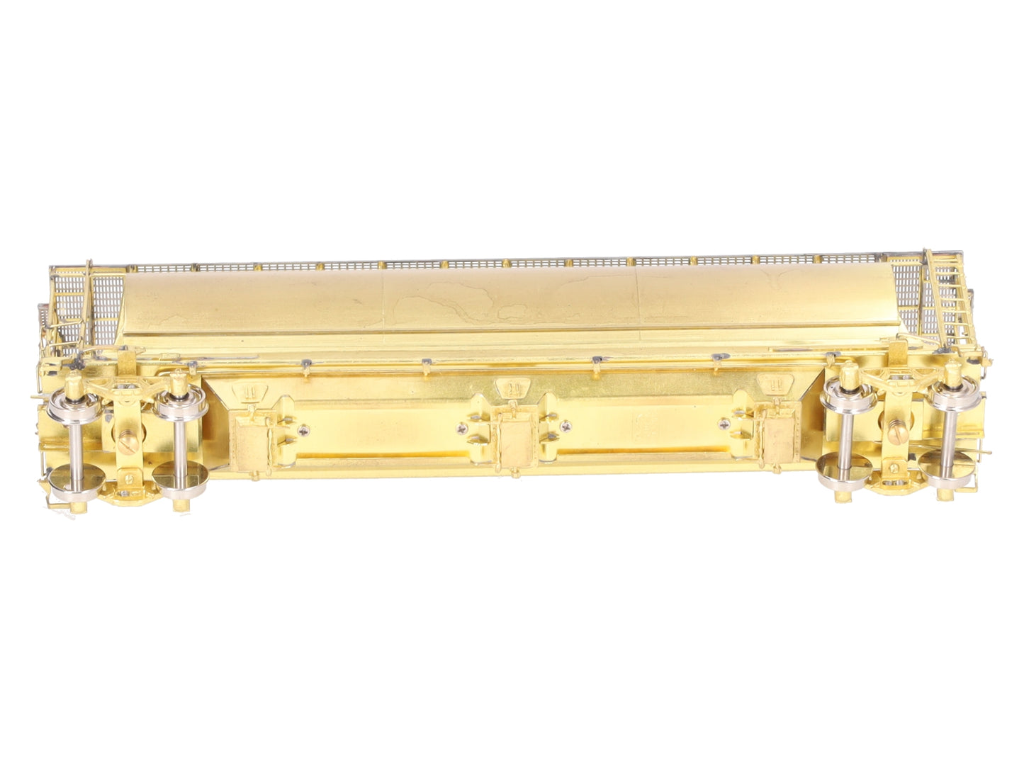 Overland OMI-3039 HO BRASS NYC 'ACF' Cylindrical Covered Hopper -Unpainted EX/Box