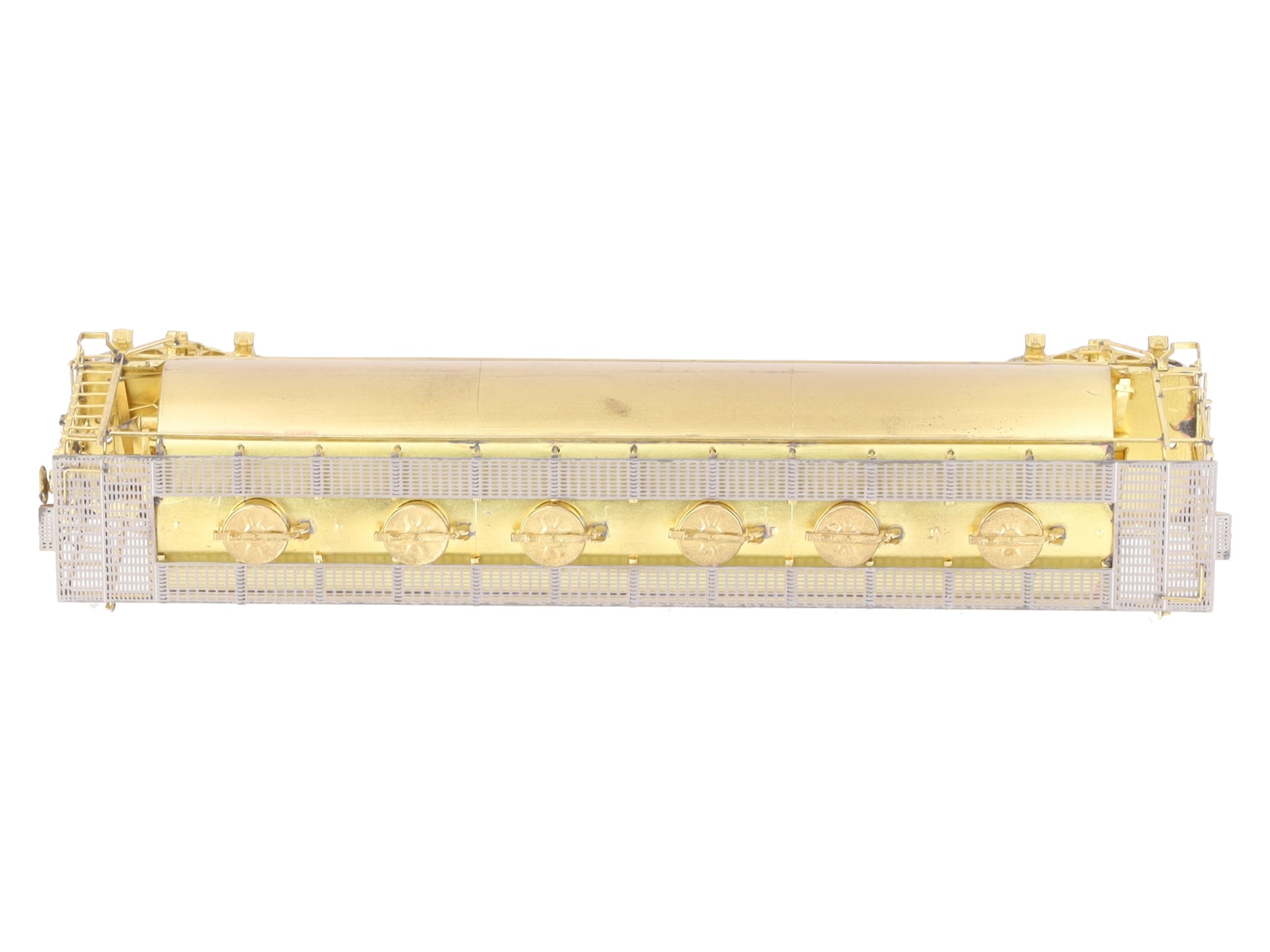 Overland OMI-3039 HO BRASS NYC 'ACF' Cylindrical Covered Hopper -Unpainted EX/Box