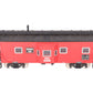 USA Trains 12054 G Burlington Route Bay Window Caboose - Metal Wheels EX/Box