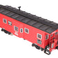 USA Trains 12054 G Burlington Route Bay Window Caboose - Metal Wheels EX/Box