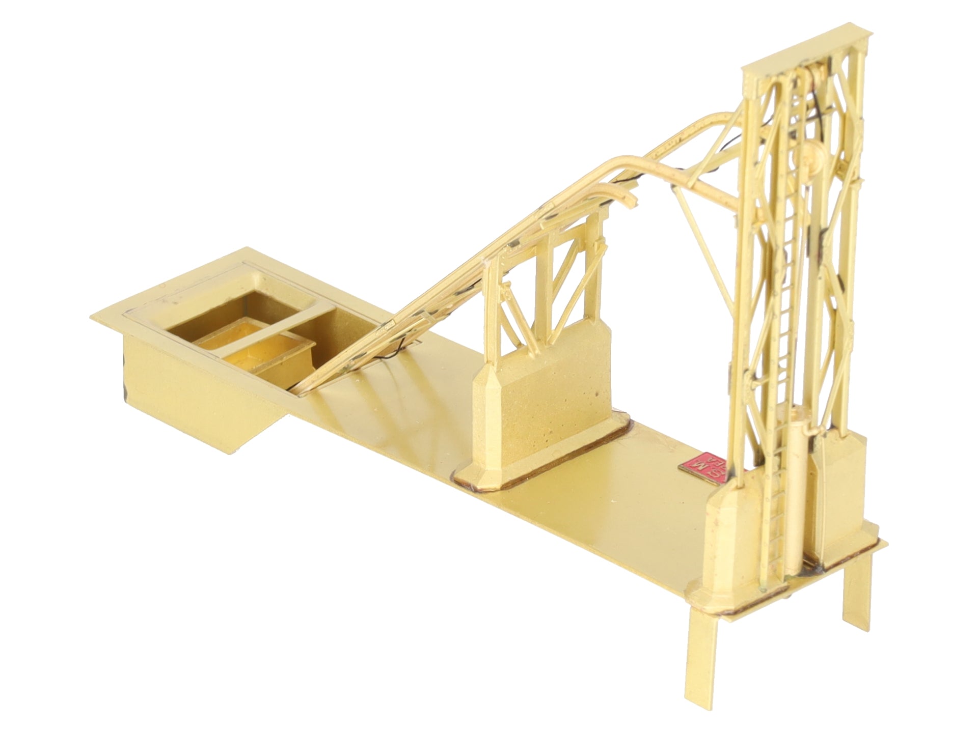 Overland 3142 HO BRASS Robertson Cinder Conveyor -Unpainted EX/Box