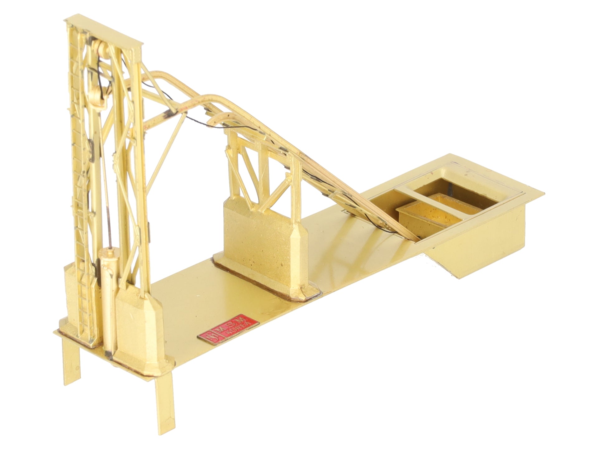 Overland 3142 HO BRASS Robertson Cinder Conveyor -Unpainted EX/Box