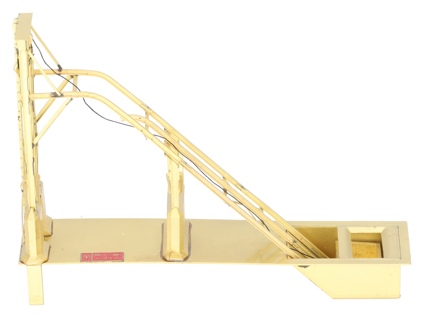 Overland 3142 HO BRASS Robertson Cinder Conveyor -Unpainted EX/Box