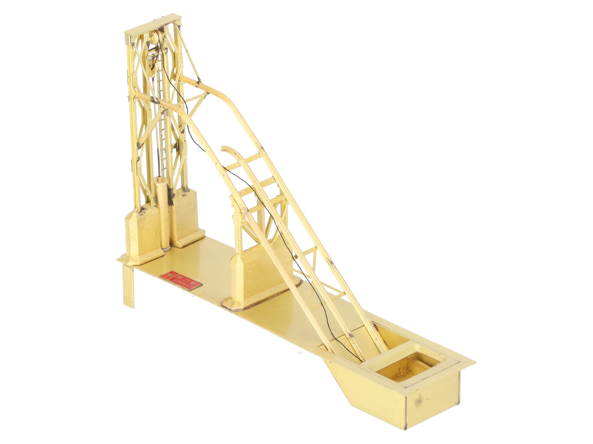 Overland 3142 HO BRASS Robertson Cinder Conveyor -Unpainted EX/Box