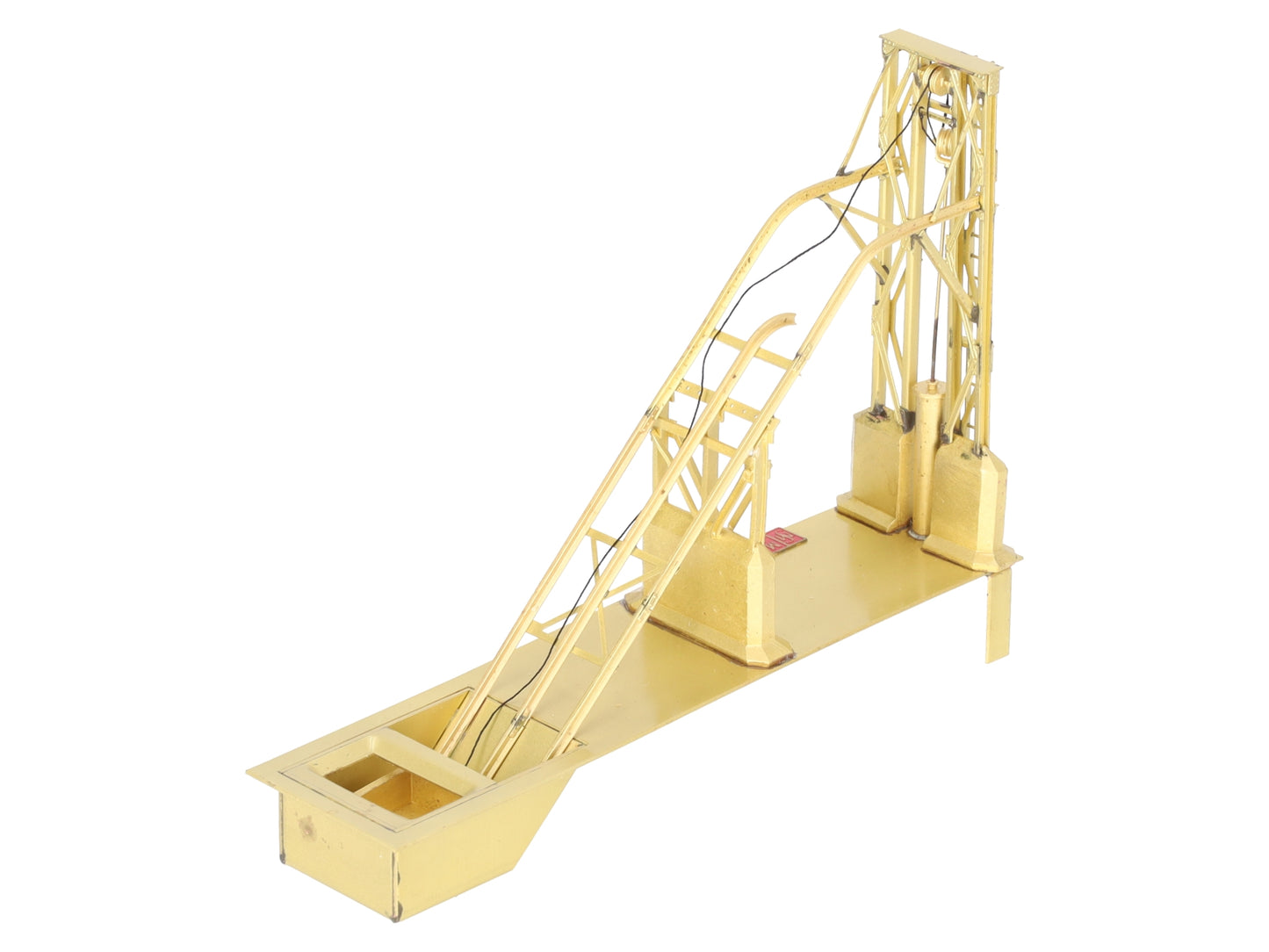 Overland 3142 HO BRASS Robertson Cinder Conveyor -Unpainted EX/Box