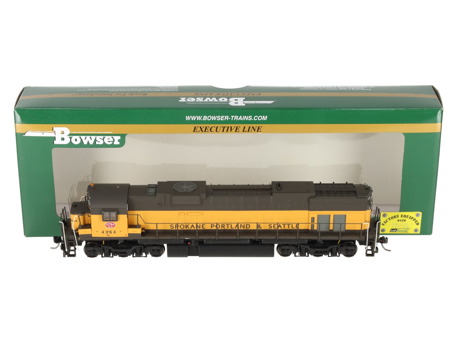 Bowser 23594 HO SP&S/BN C636 Diesel Engine w/DCC & Sound #4364 EX/Box