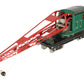 MTH 10-1082 Standard Gauge No. 219 Peacock Crane Car with Brass Trim EX/Box