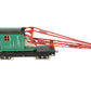 MTH 10-1082 Standard Gauge No. 219 Peacock Crane Car with Brass Trim EX/Box