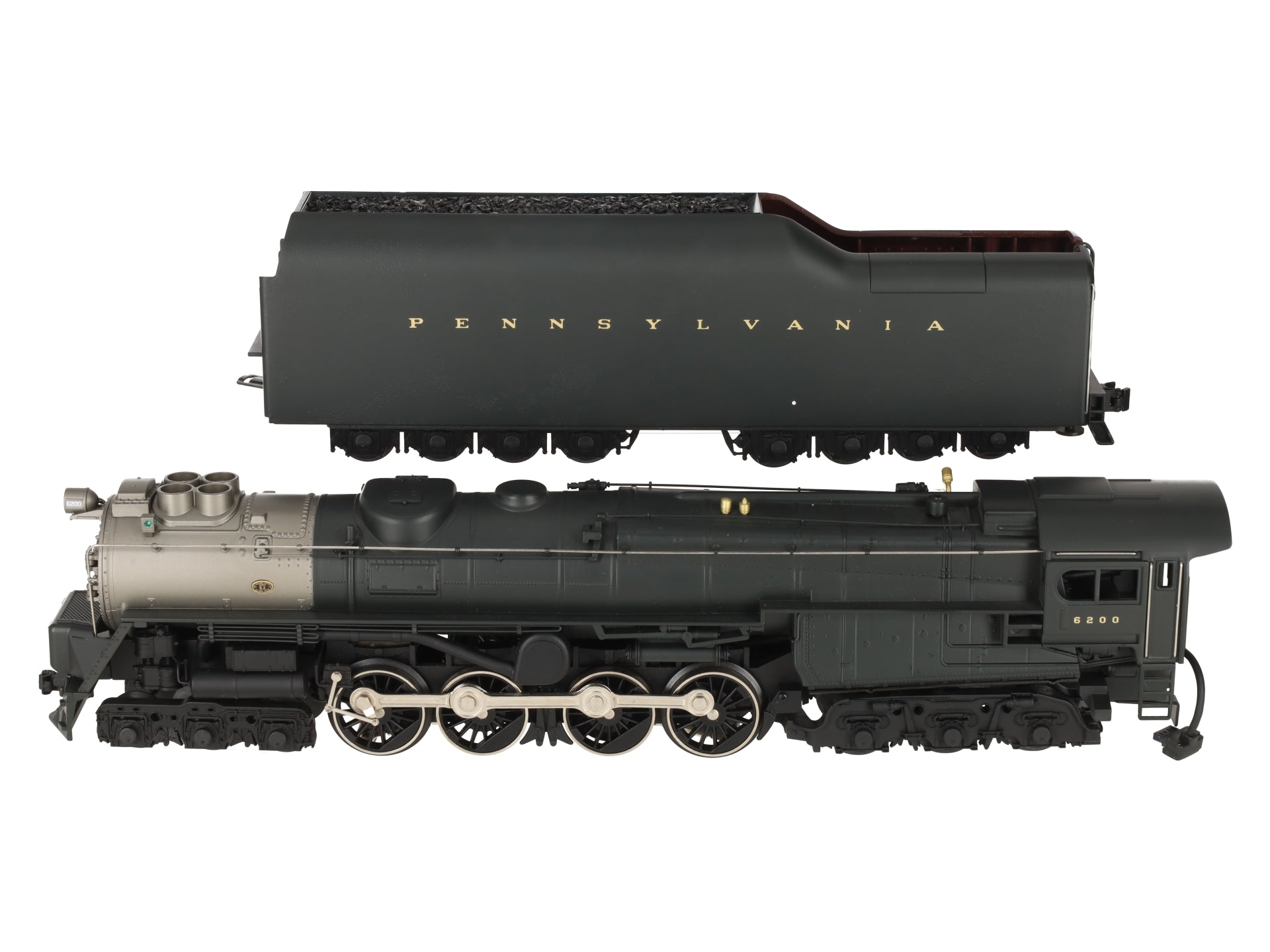 Lionel 6-18010 O PRR 6-8-6 Turbine Steam Locomotive & Tender with RS #6200 EX/Box