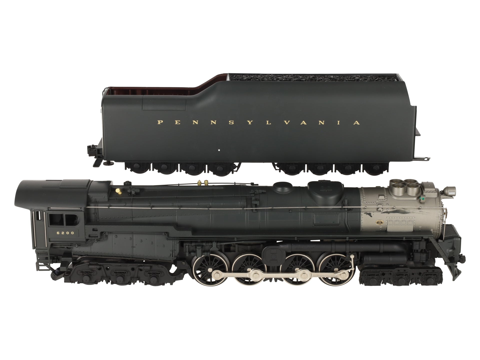 Lionel 6-18010 O PRR 6-8-6 Turbine Steam Locomotive & Tender with RS #6200 EX/Box