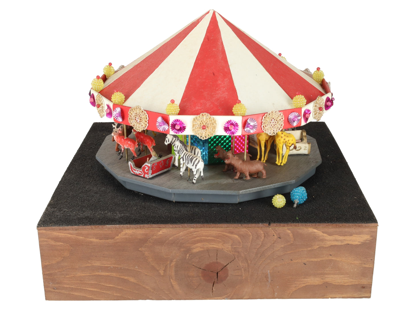 HO Scale Custom Motorized Merry Go Round EX