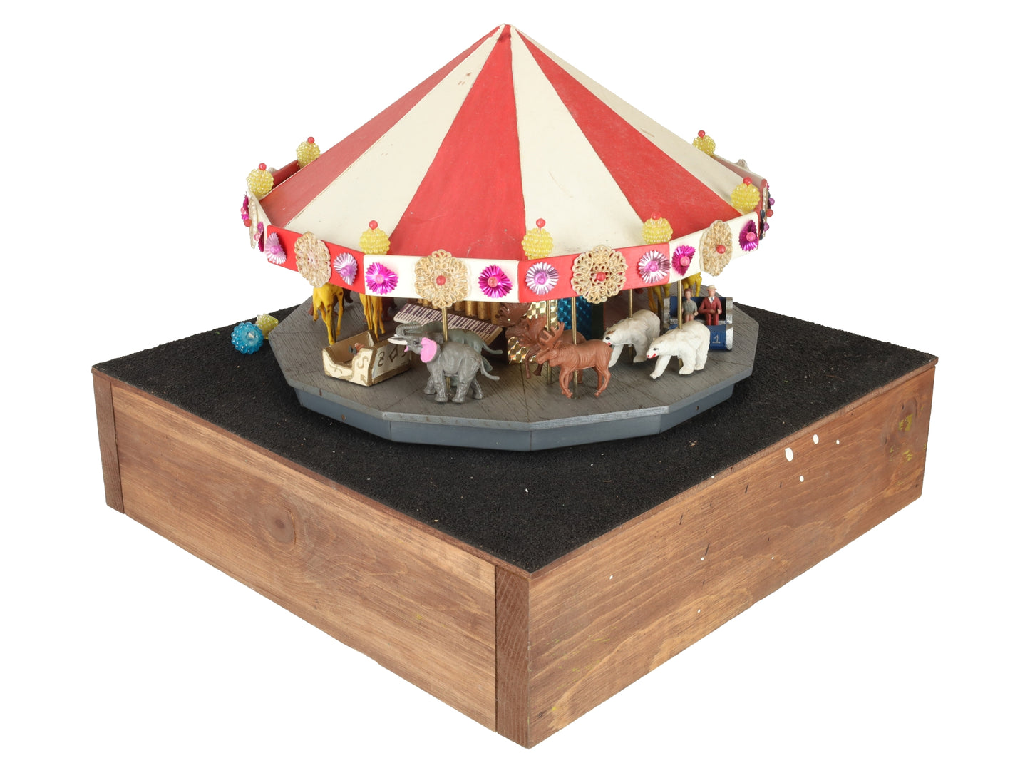HO Scale Custom Motorized Merry Go Round EX