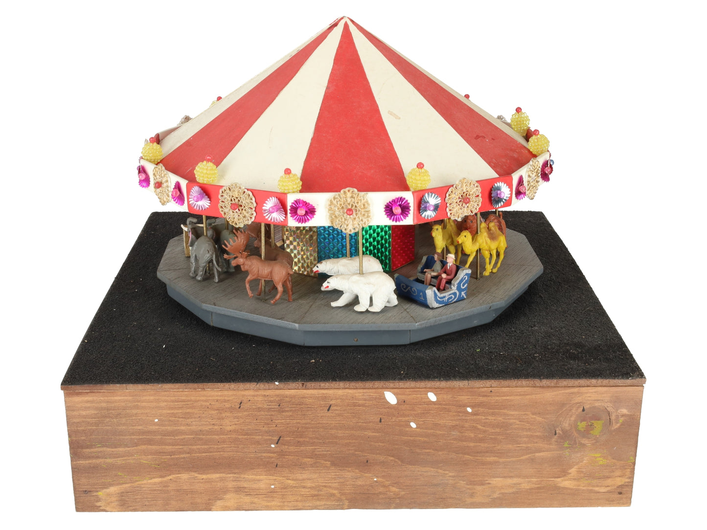 HO Scale Custom Motorized Merry Go Round EX