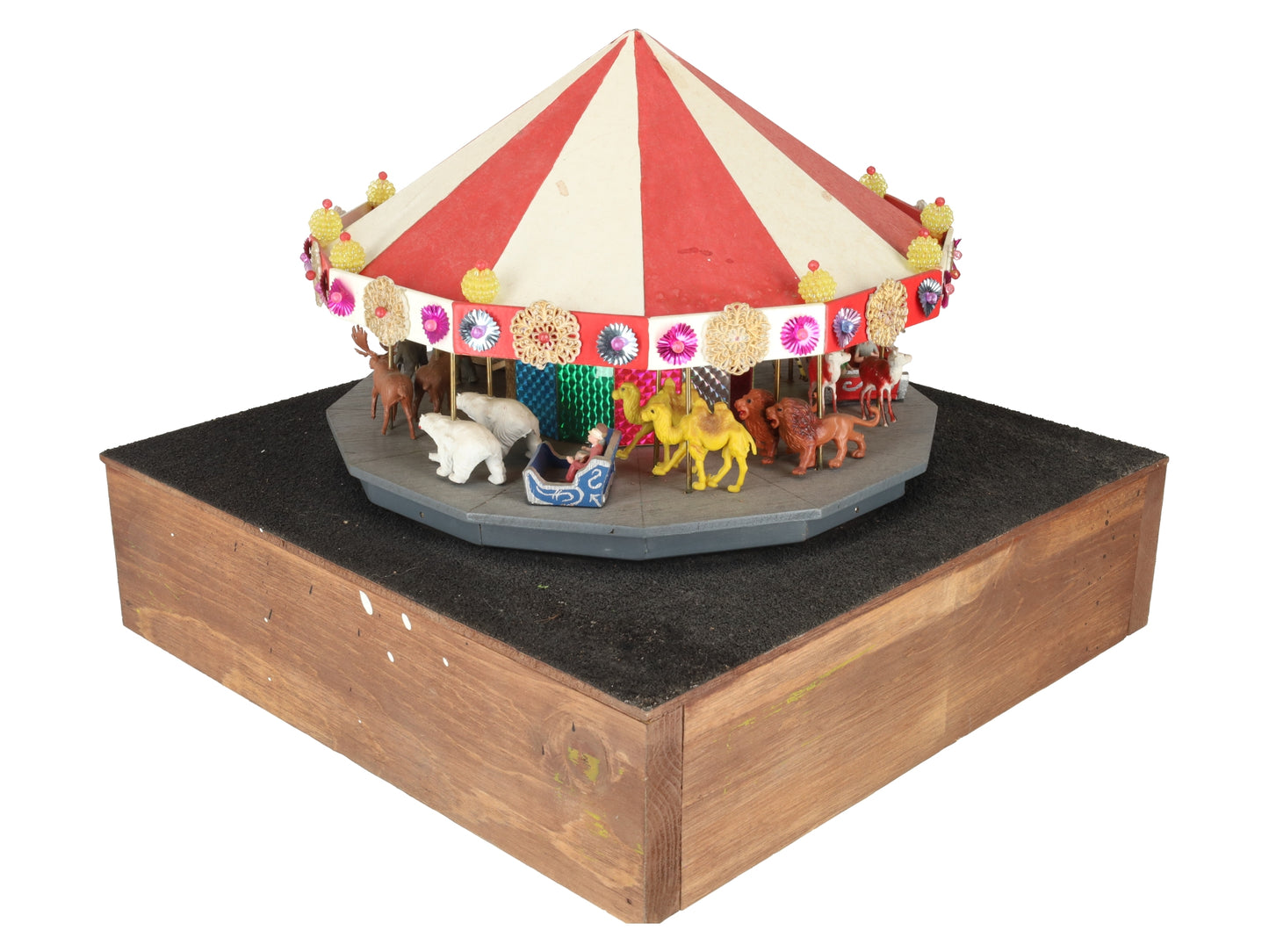 HO Scale Custom Motorized Merry Go Round EX