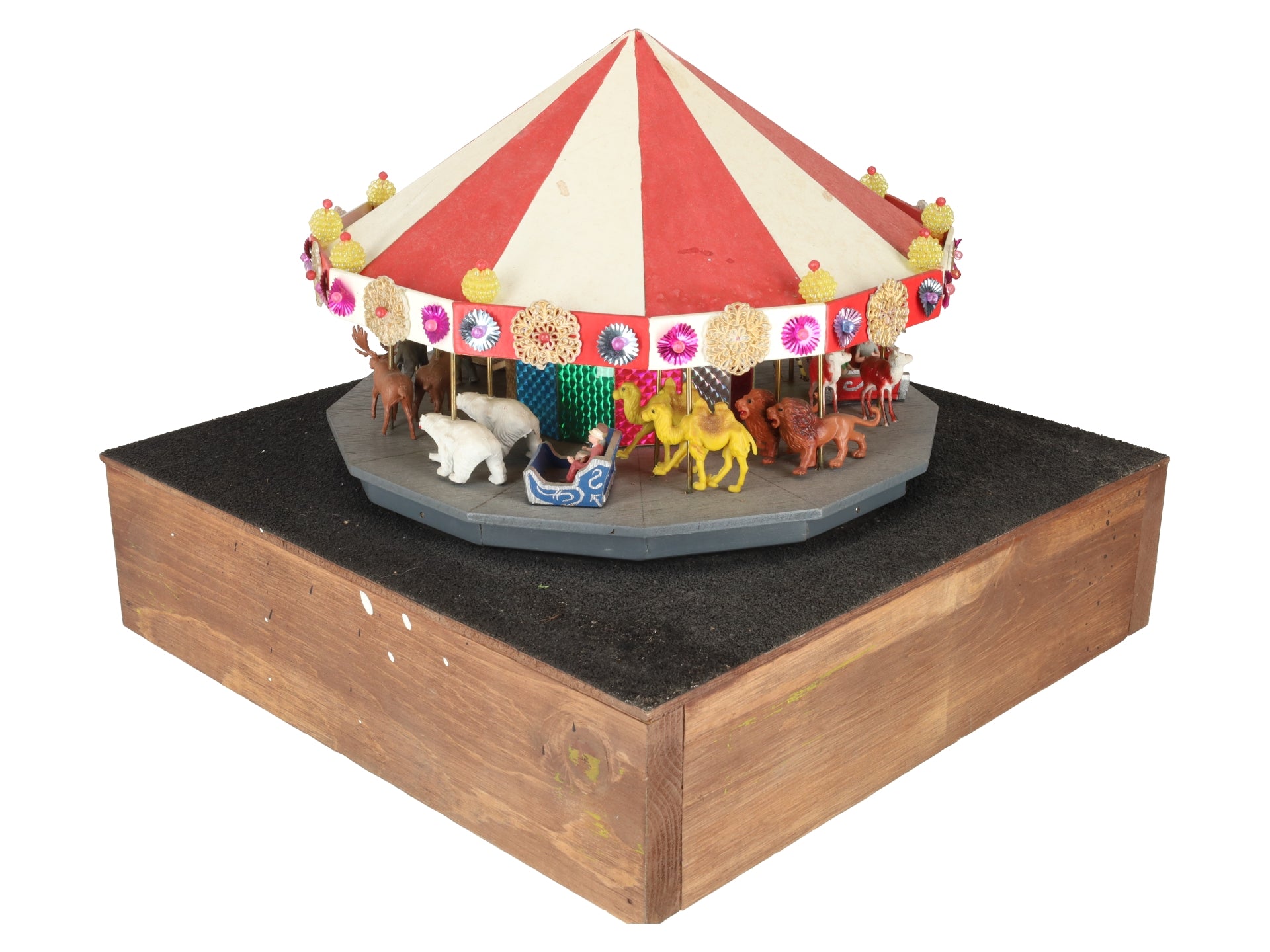 HO Scale Custom Motorized Merry Go Round EX