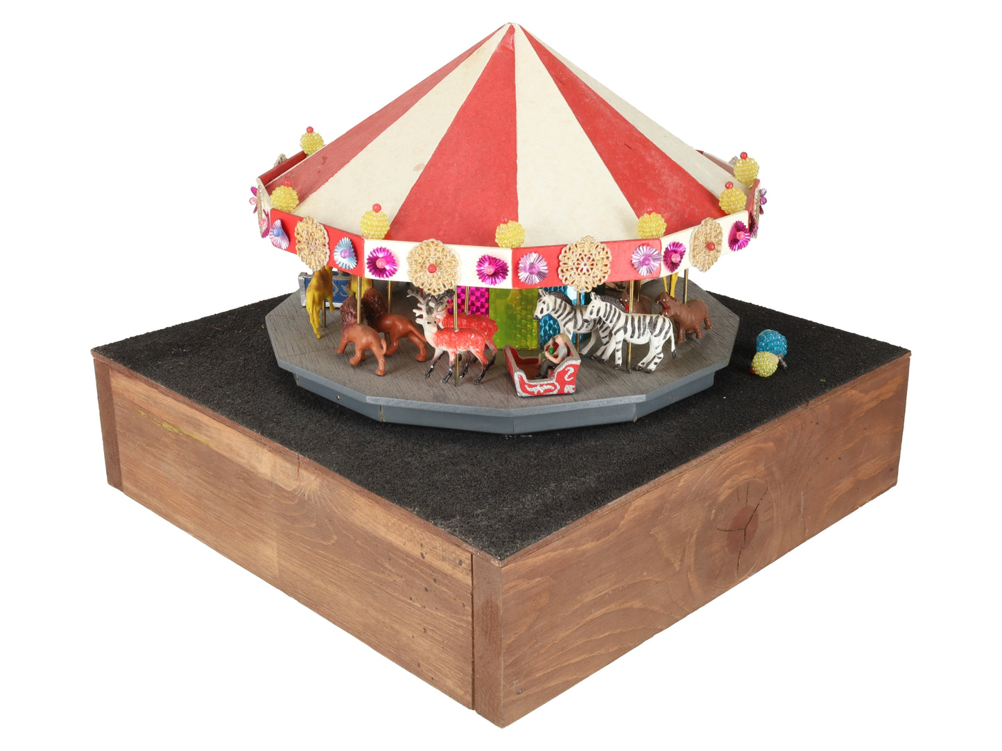 HO Scale Custom Motorized Merry Go Round EX