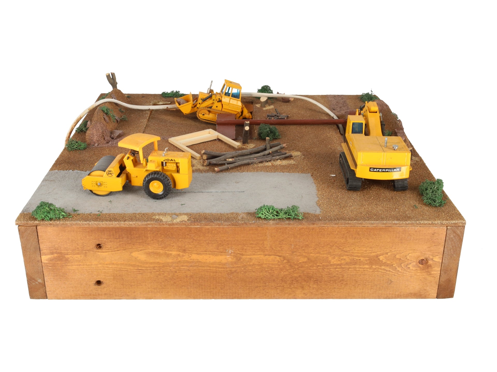 HO Scale Custom Motorized Construction Site Layout Section EX
