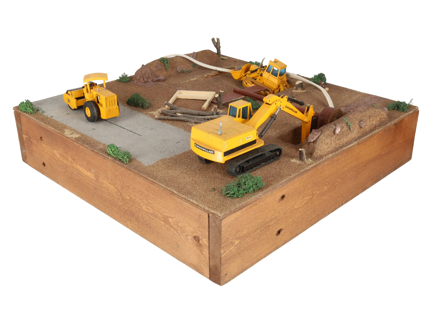 HO Scale Custom Motorized Construction Site Layout Section EX