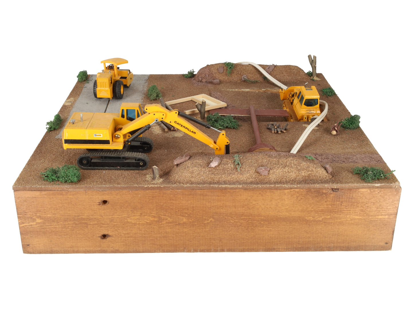 HO Scale Custom Motorized Construction Site Layout Section EX