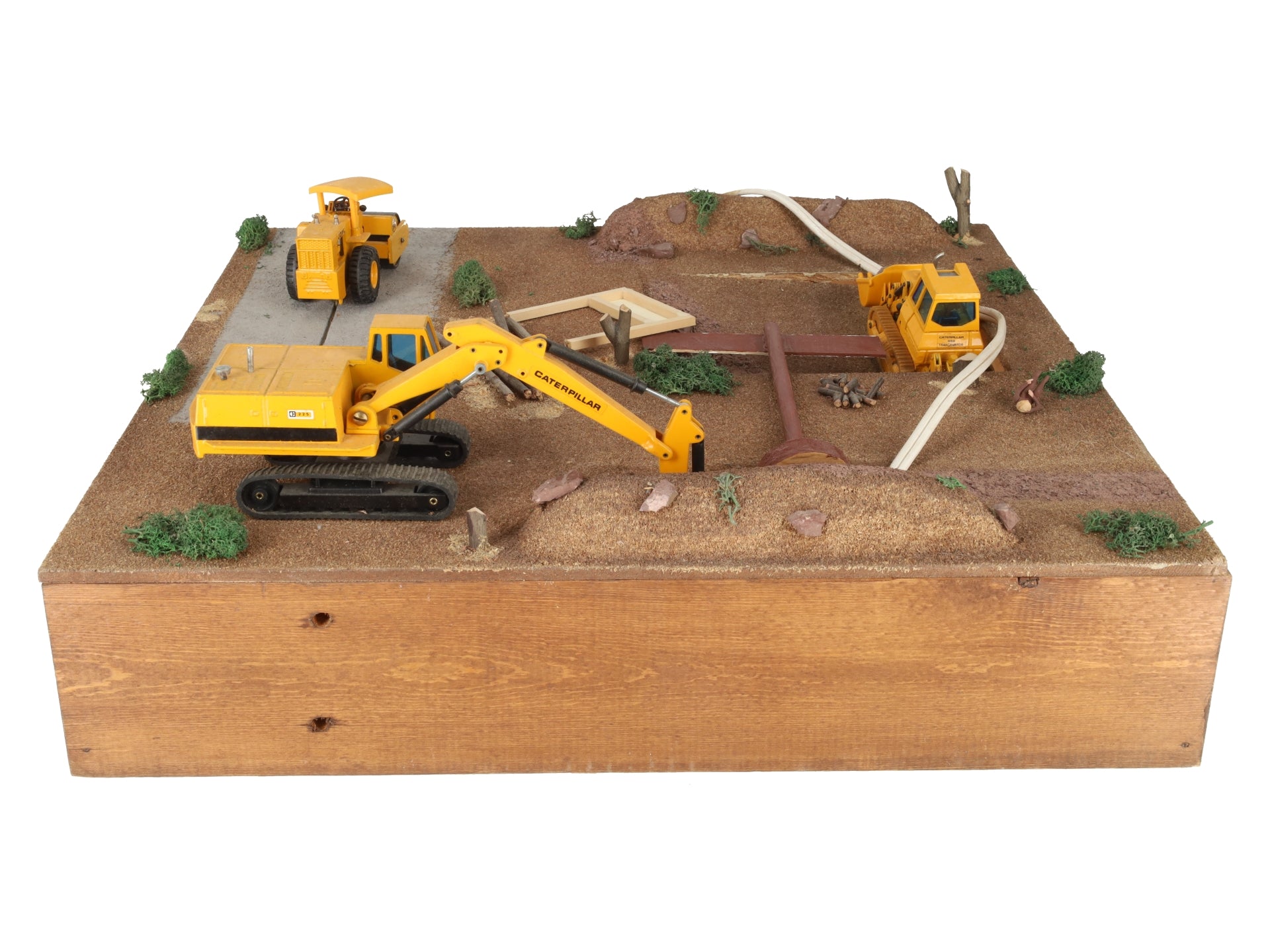 HO Scale Custom Motorized Construction Site Layout Section EX