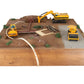 HO Scale Custom Motorized Construction Site Layout Section EX