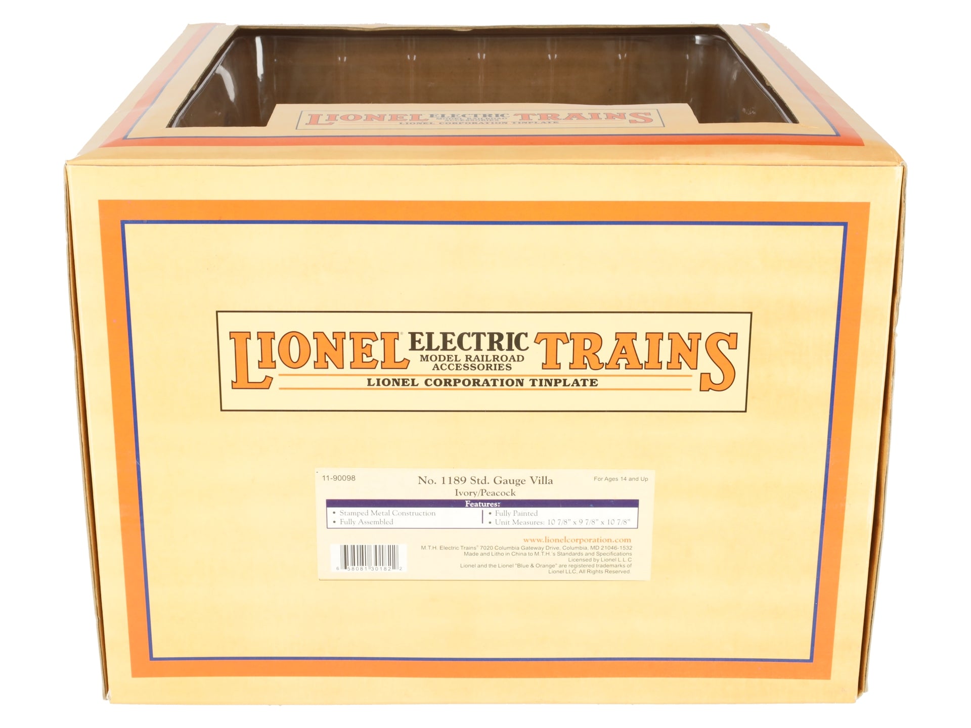 MTH 11-90098 Standard Gauge Villa Ivory #1189