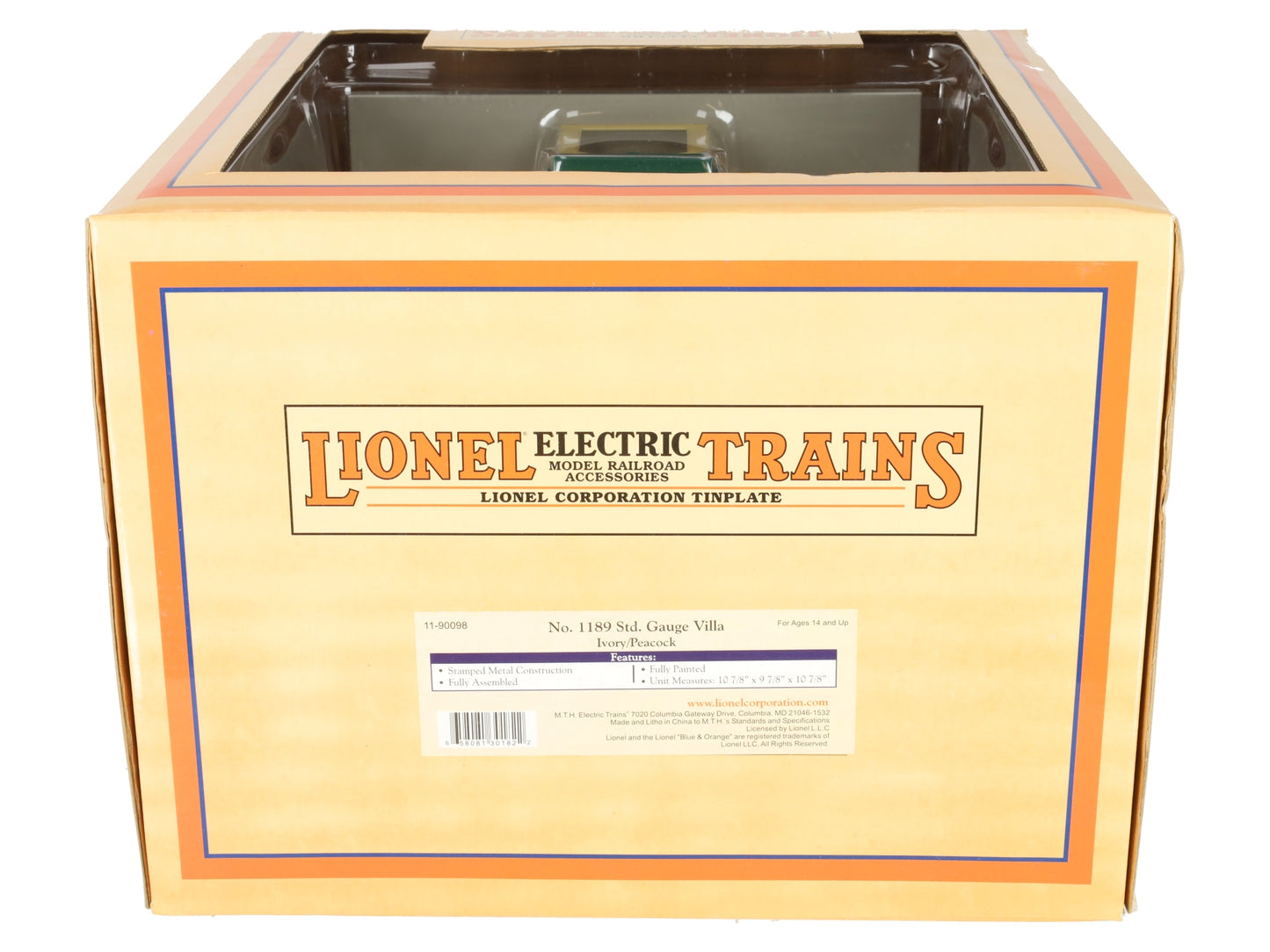 MTH 11-90098 Standard Gauge Villa Ivory #1189